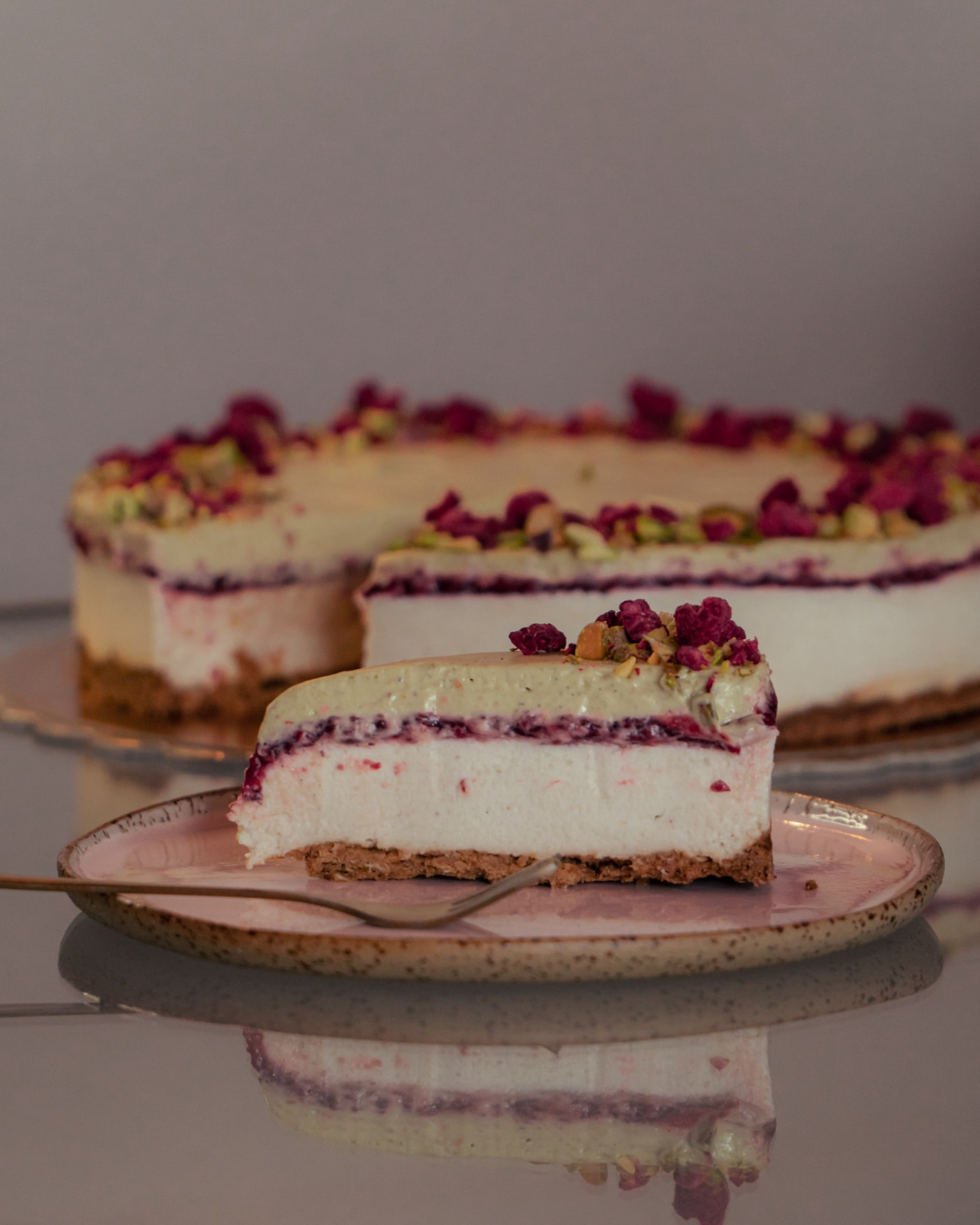 Ciasto pistacjowe